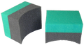 TIRE DRESSING APPLICATOR - LARGE CRESCENT