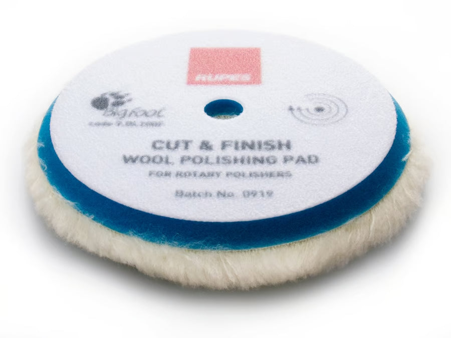 Rupes Cut & Finish Wool rotary pads