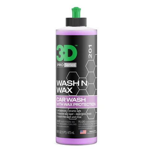 3D Wash & Wax Car Soap