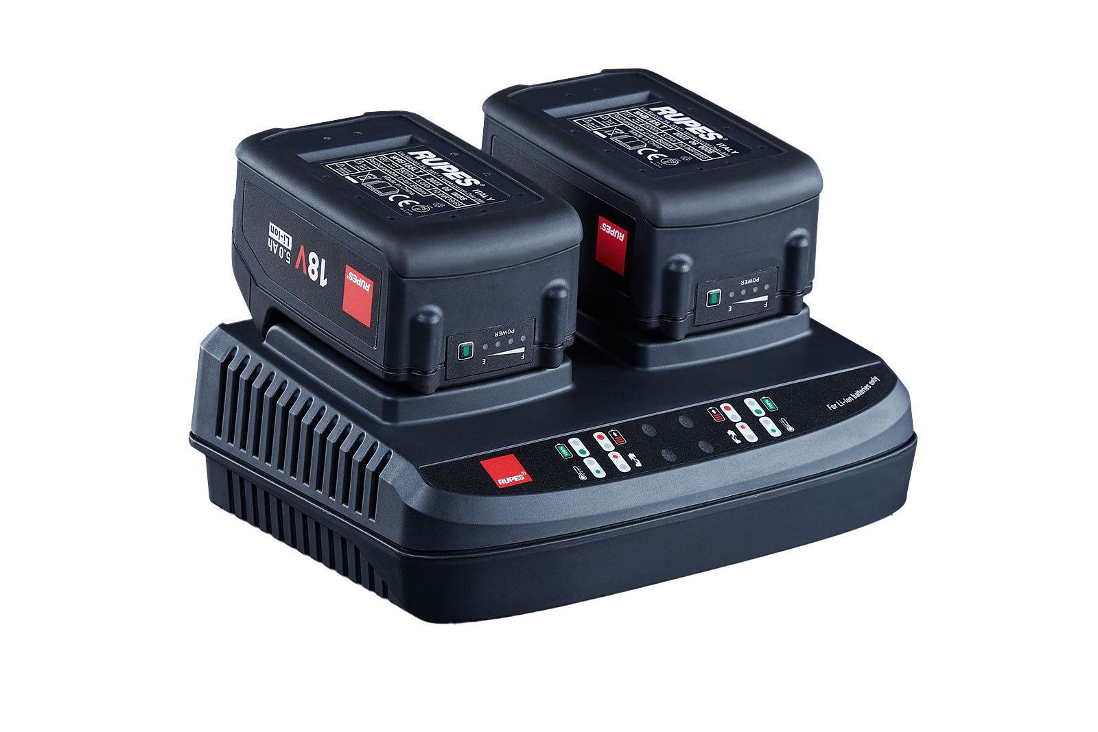 Rupes IBRID HLR21 Single Tool with charger and 2 batteries