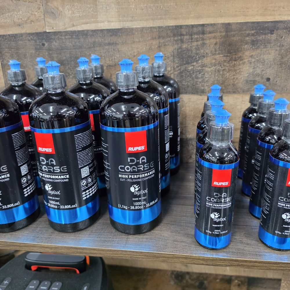 Rupes D-A Coarse polishing compound bottles