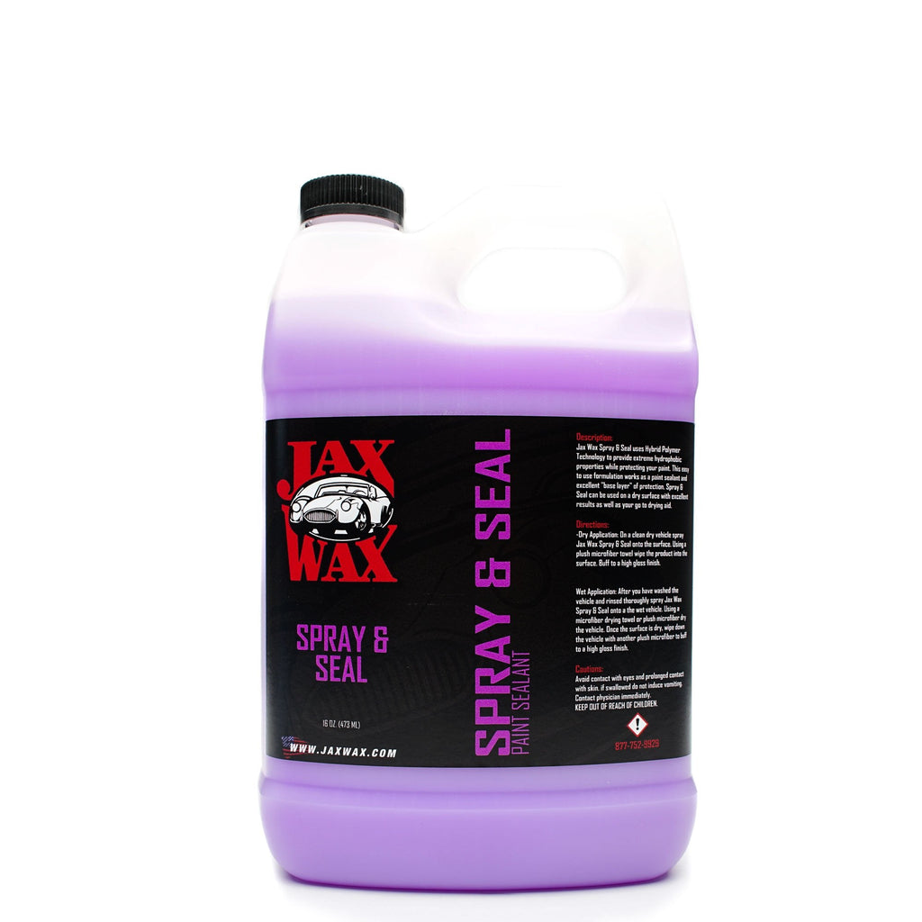 Jax Wax Spray & Seal Liquid Paint Sealant
